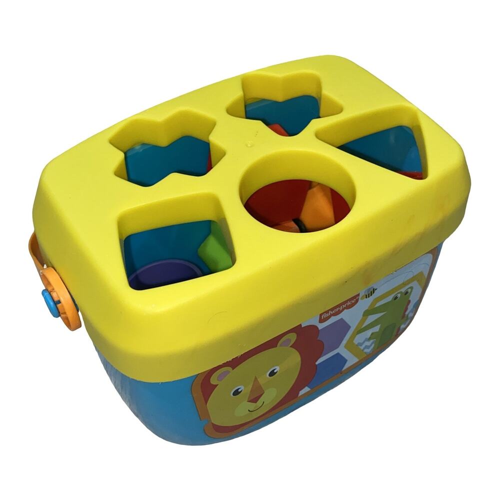 Fisher-Price Baby's First Blocks Shape Sorter Toy Multicolor
